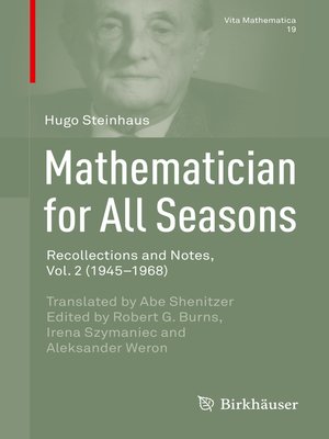 cover image of Mathematician for All Seasons